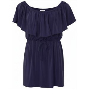 Motherhood Maternity Navy Top